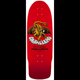 Powell Peralta Caballero Dragon II Skateboard Deck Red - 10 x