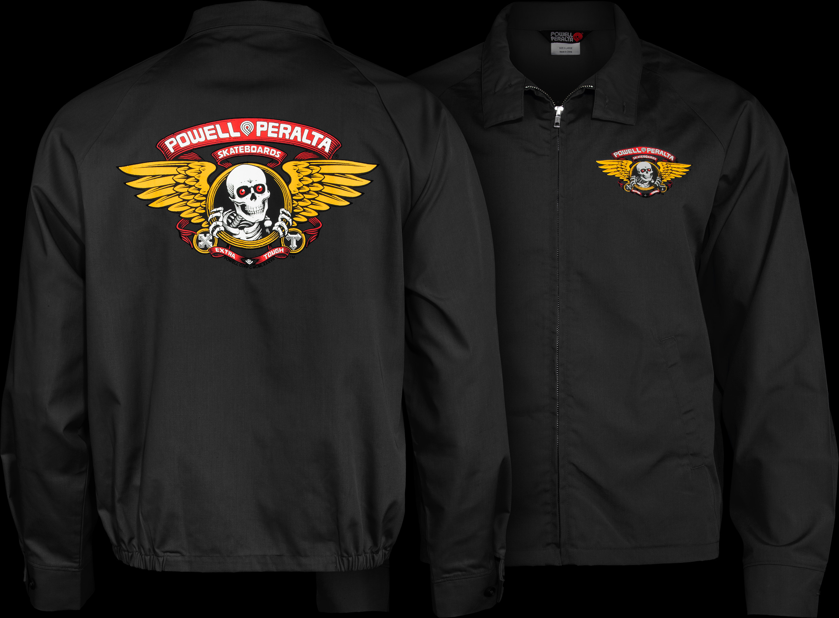 SPORTSMASTER Powell Peralta ジャケット Powell Peralta Winged Ripper Jacket Black - Powell-Peralta®