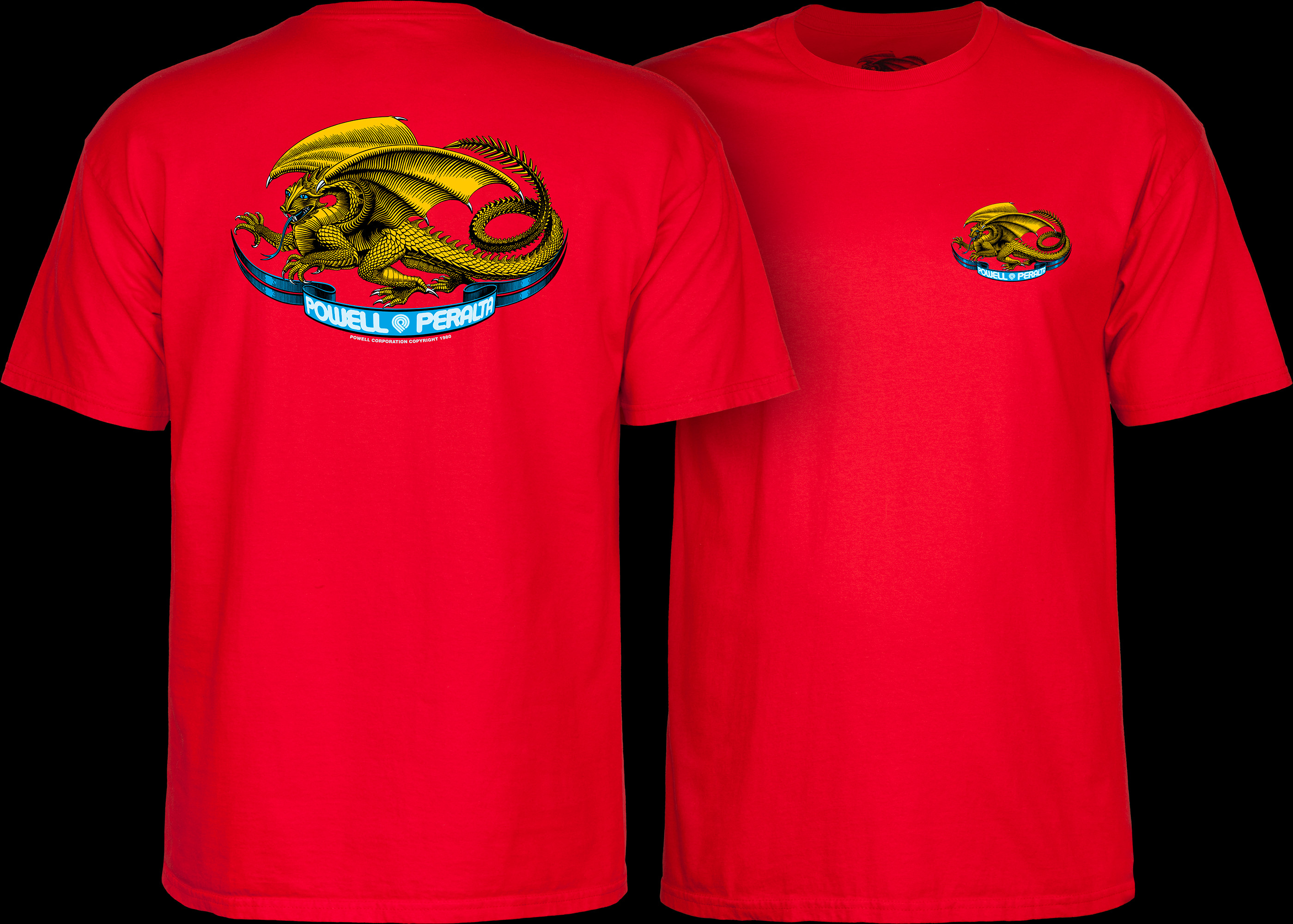 Powell Peralta Oval Dragon Youth T-shirt Red - Powell-Peralta®
