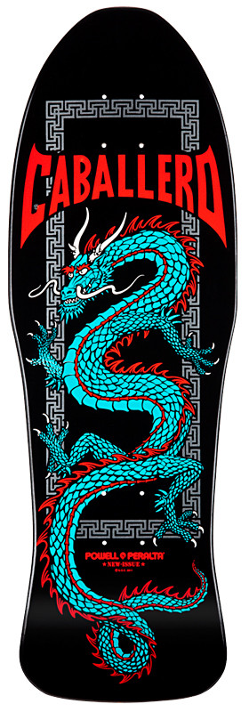 Powell Peralta Caballero Chinese Dragon Black Skateboard Deck - 10