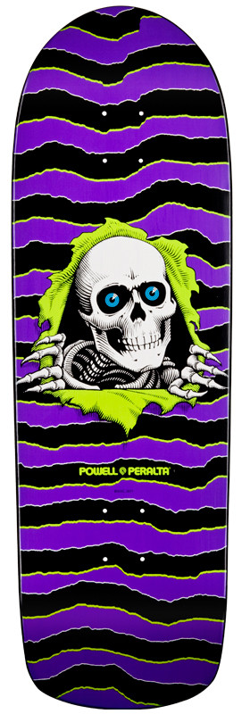 Powell Peralta Old School Ripper Skateboard Deck Purple - 10 x