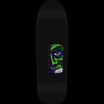Powell Peralta Lance Conklin Face "2" Reissue Skateboard Deck Blacklight - 9.75 x 32.09