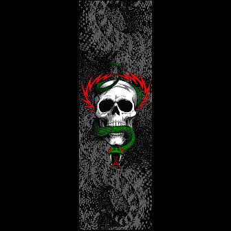 Powell Peralta McGill Skull & Snake CLEAR Grip Tape Sheet - 10.5 x 33