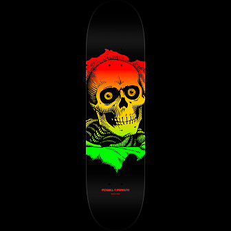 Powell Peralta Ripper Skateboard Deck Rasta Fade - Shape 249 - 8.5 x 32.08