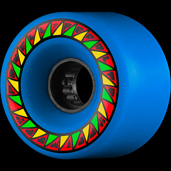 Powell Peralta Primo Skateboard Wheels 66mm 82A 4pk Blue