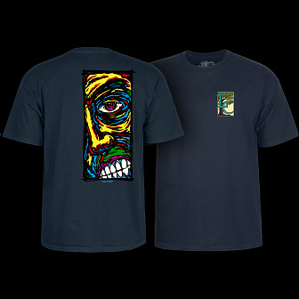 Powell Peralta Lance Conklin Face T-Shirt Navy