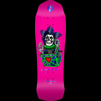 Powell Peralta Pro Chris Hiett Skull FLIGHT Skateboard Deck - 9.5 x 31.13