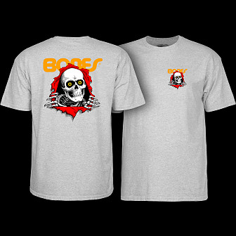 Powell Peralta Ripper YOUTH T-shirt - Athletic Heather Gray