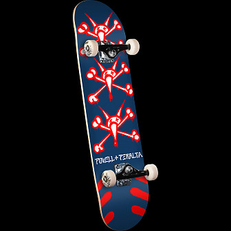 Powell Peralta Vato Rats One Off Navy Birch Complete Skateboard - 8.25 x 31.95