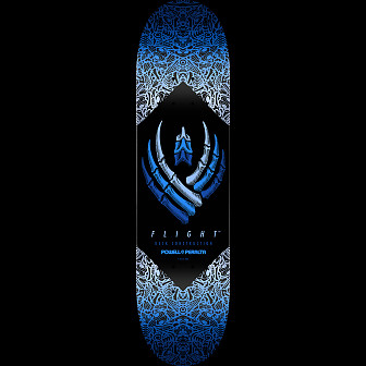 Powell Peralta Bones FLIGHT® Skateboard Deck Blue - 9 x 32.95