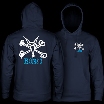 Powell Peralta Rat Bones Hooded Sweatshirt Navy