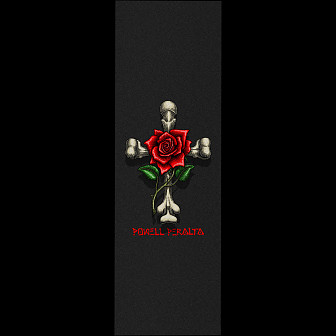 Powell Peralta Rose Cross Grip Tape Sheet 10.5 x 33