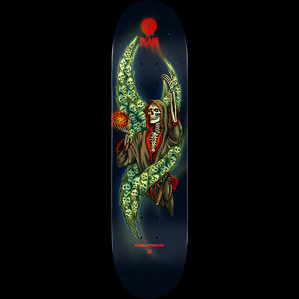Powell Peralta Pro Charlie Blair Necromancer Blem Skateboard Deck - 8.25 x 31.95