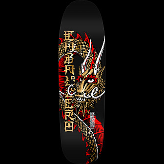 Powell Peralta Steve Caballero Ban This Dragon Reissue Skateboard Deck - 9.265 x 32