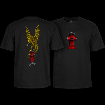 Powell Peralta Andy Anderson Hydrant Youth T-Shirt Black