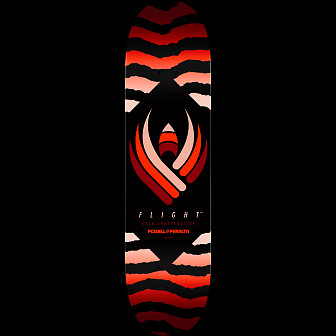 Powell Peralta Flight® Safari Skateboard Deck Red - 8.25 x 31.95