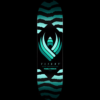 Powell Peralta Flight® Safari Skateboard Deck Teal - 8.25 x 31.95