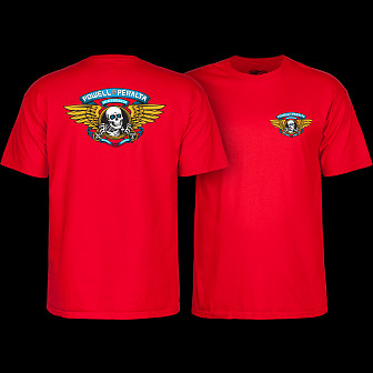 Powell Peralta Winged Ripper T-shirt - Red