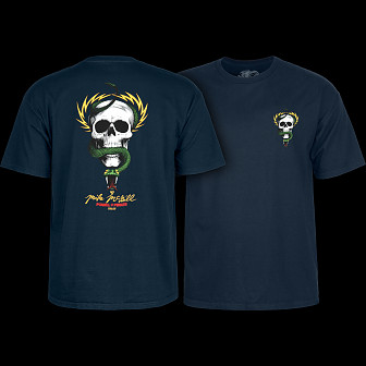 Powell Peralta Mike McGill Skull & Snake  T-shirt - Navy