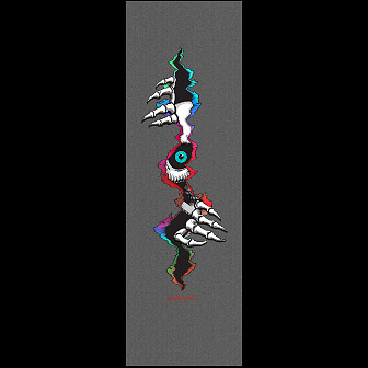 Powell Peralta Ripper Peeker CLEAR Grip Tape Sheet - 10.5 x 33