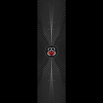 Powell Peralta Andy Anderson Power Lines Grip Tape Sheet 9 x 33