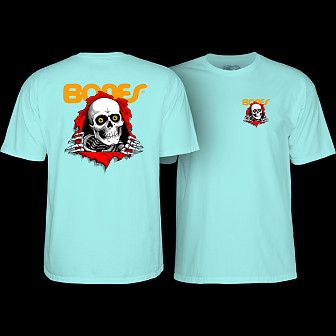 Powell Peralta Ripper T-Shirt Teal Ice