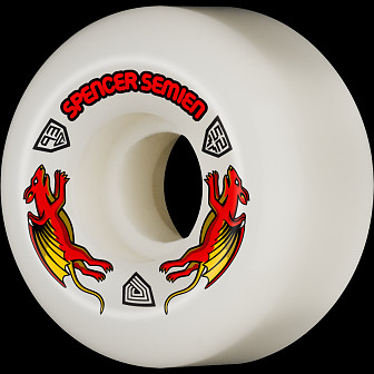 Powell Peralta Dragon Formula Skateboard Wheels Nano Rat  Spencer Semien Model 52mm x 30mm 93A 4pk