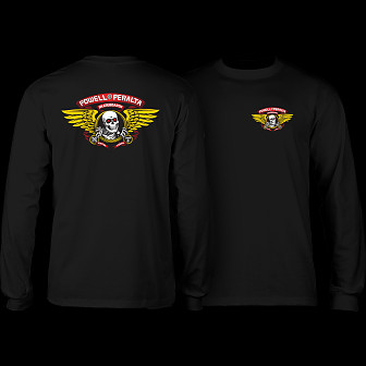 Powell Peralta Winged Ripper L/S T-shirt - Black