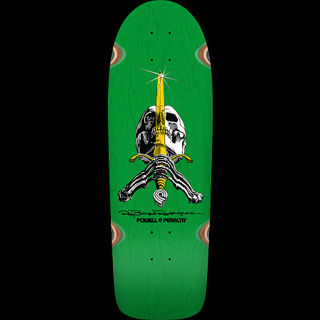 Powell Peralta OG Ray Rodriguez Skull & Sword Reissue Skateboard 