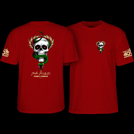 POWELL PERALTA パウエル McGill Tシャツ 80s M Mike McGill 40th Anniversary McTwist Powell-Peralta T-Shirt