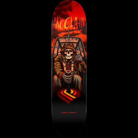 Powell Peralta Pro Brad McClain Pilot Skateboard Deck - Shape 242 - 8 x ...