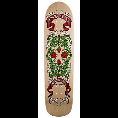 90s powell peralta スナップ old skate bones Powell Peralta Rose Bones Skateboard Deck Natural - 9.375 x