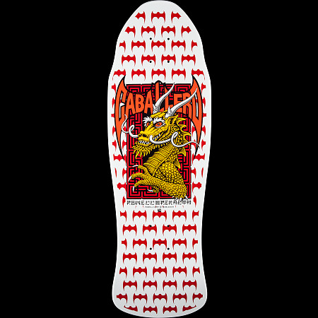 Powell Peralta Caballero Street Skateboard Deck White - 9.625 x 