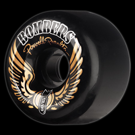 Powell Peralta Bombers 60mm 85a - Black (4 pack) - Powell