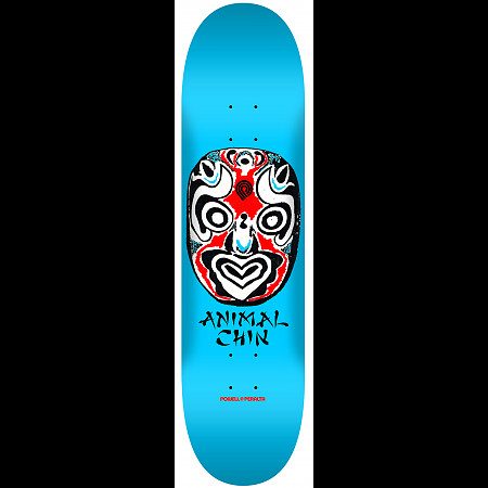 【新品同様】Powell Peralta Animal Chin Powell Peralta LIGAMENT Chin Mask Blue Skateboard Deck