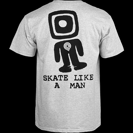 POWELL PERALTA (パウエル・ペラルタ) SKATE LIKE A MAN Tシャツ