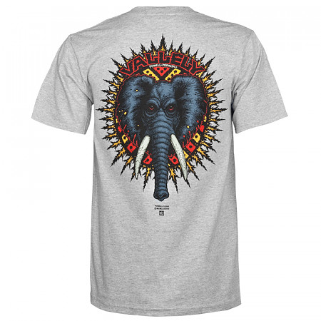 Powell Peralta Mike Vallely Elephant Gray T-Shirt - Powell-Peralta®