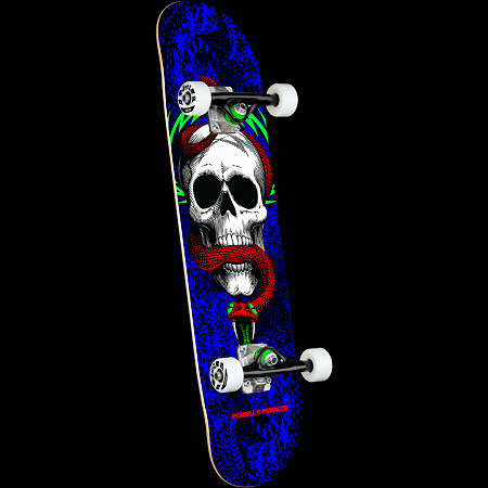 Powell Peralta Skull & Snake One Off Royal Blue Birch Complete 
