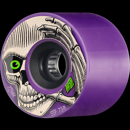 Powell Peralta Kevin Reimer Skateboard Wheels 72mm 75A 4pk purple