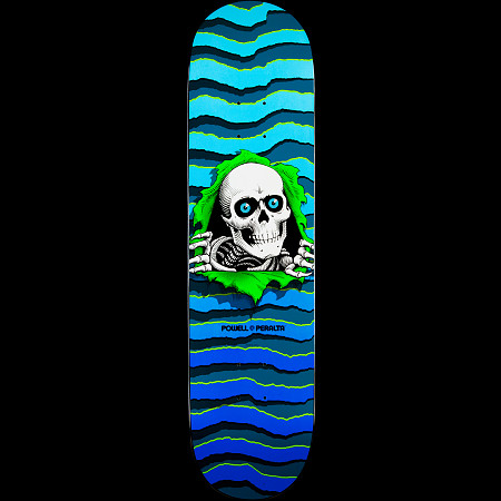 Powell Peralta New School Ripper Skateboard Deck Blue