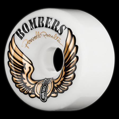 Powell Peralta Bombers 60mm 85a - White (4 pack) - Powell-Peralta®