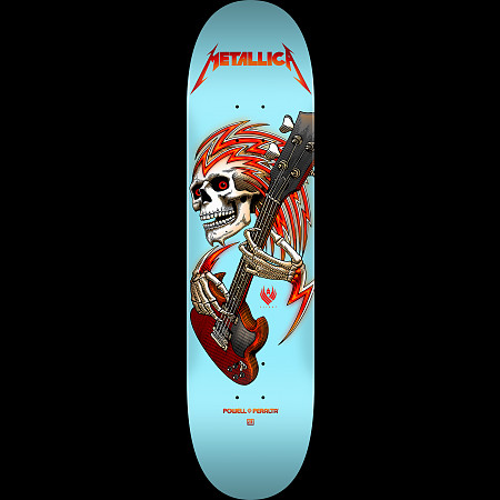 Powell Flight® Metallica Collab Skateboard Deck Light 8.5 x 32.08 Powell-Peralta®