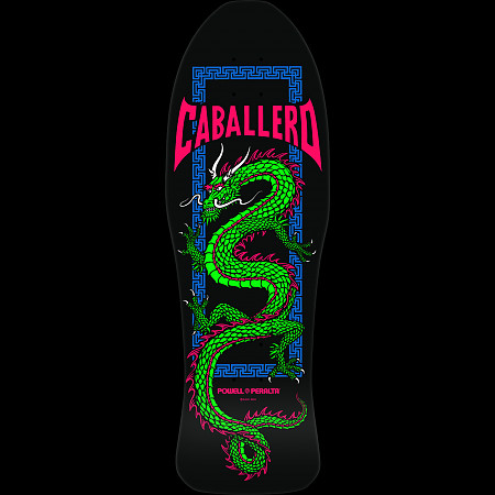 8Powell Peralta Caballero Chinese Dragon Black 7.75