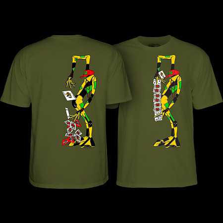 Powell Peralta Ray Barbee Rag Doll T-Shirt Military Green - Powell-Peralta®