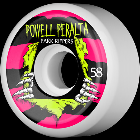 Powell Peralta Ripper Skateboard Wheels 58mm 104A 4pk
