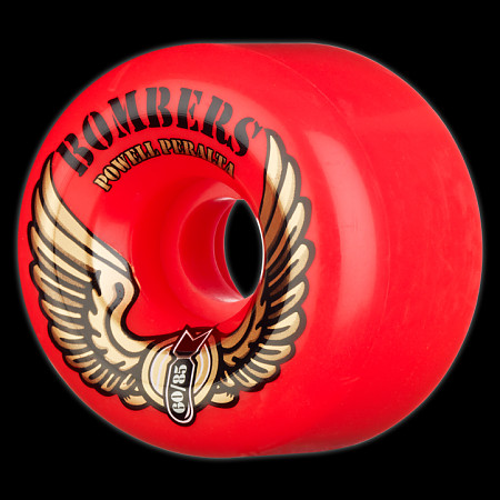 Powell Peralta Bombers 60mm 85a - Red (4 pack) - Powell-Peralta®