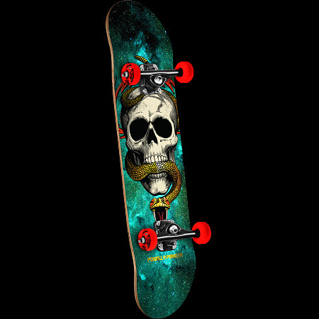 Powell Peralta McGill Cosmic Complete Skateboard Green - 8.0 x 