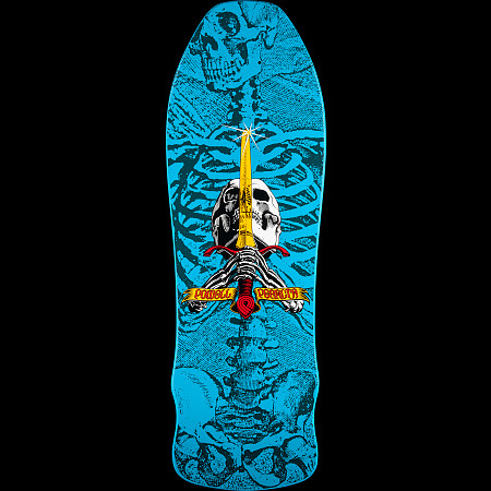 Soul Grind Pali Gap Fishtail Skateboard Deck - Navy Blue
