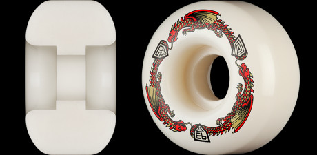 スケートボード Powell Peralta Dragons 53mm 93A POWELL PERALTA DRAGON FORMULA 93A 64mm x 36mm スケートボード