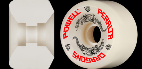 スケートボード POWELL PERALTA DRAGONS 60MM 93A Dragons 93A - Symmetrical Shapes - Powell-Peralta®